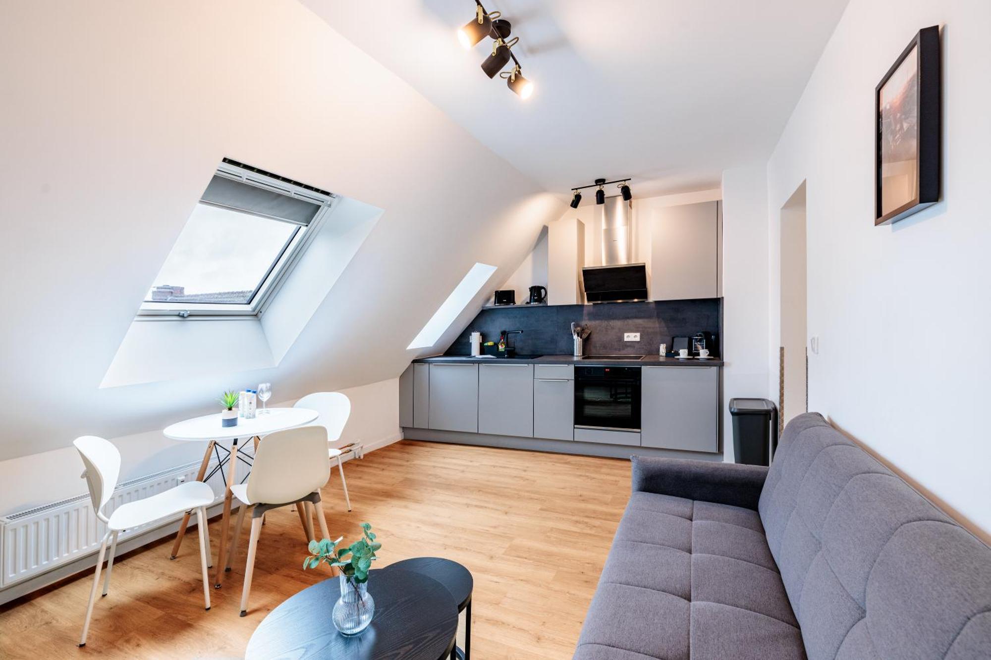 Glueck Auf Appartements Herkulesstrasse Essen Exterior photo